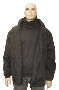 Cut resistant black nylon vest VBR-Belgium